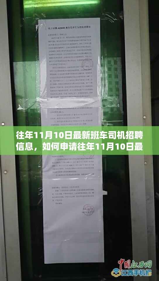 往年11月10日最新班车司机招聘信息详解，申请指南与初学者入门攻略