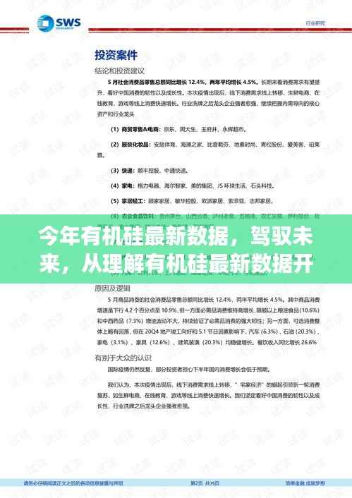 掌握未来,有机硅最新数据解析与趋势洞察