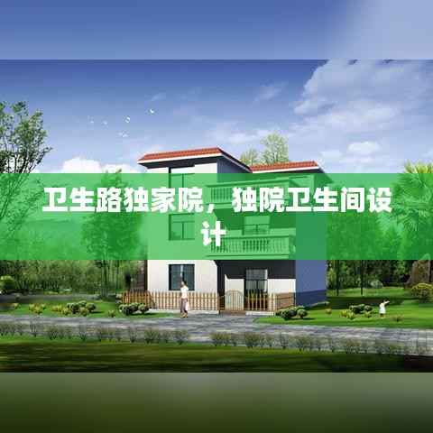 卫生路独家院，独院卫生间设计 